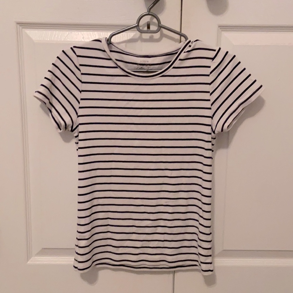 J Crew Striped Tee